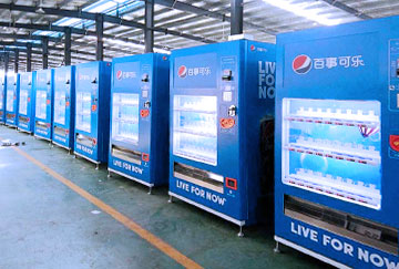 中谷OEM案例--饮料商食品商纷纷布局自动售货机